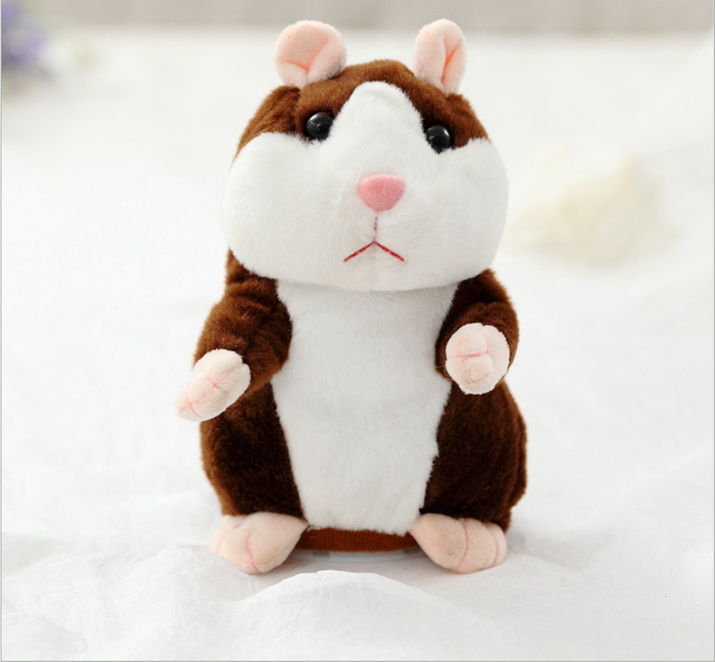 The hamster who repeats what we say